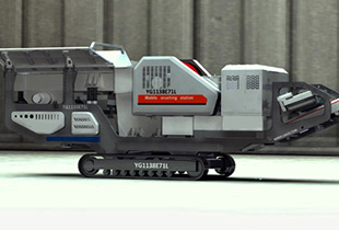 Tracked Impact Crushing Plant