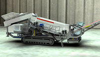 Tracked Mobile Screening Plant