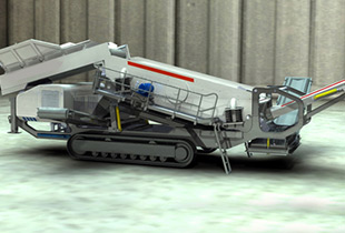 Tracked Mobile Screening Plant